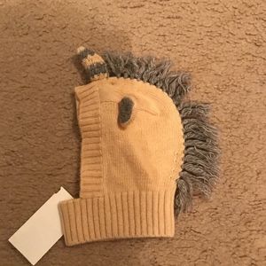 Portolano Kids Baby Girl's Unicorn Hat. Size: 3-6m